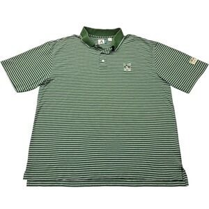 Vintage 2007 US Open Oakmont Polo Mens XXL Green White Ashworth Golf Shirt